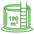 Capacité totale de 190 mètres cubes - Boissonnade Combustibles